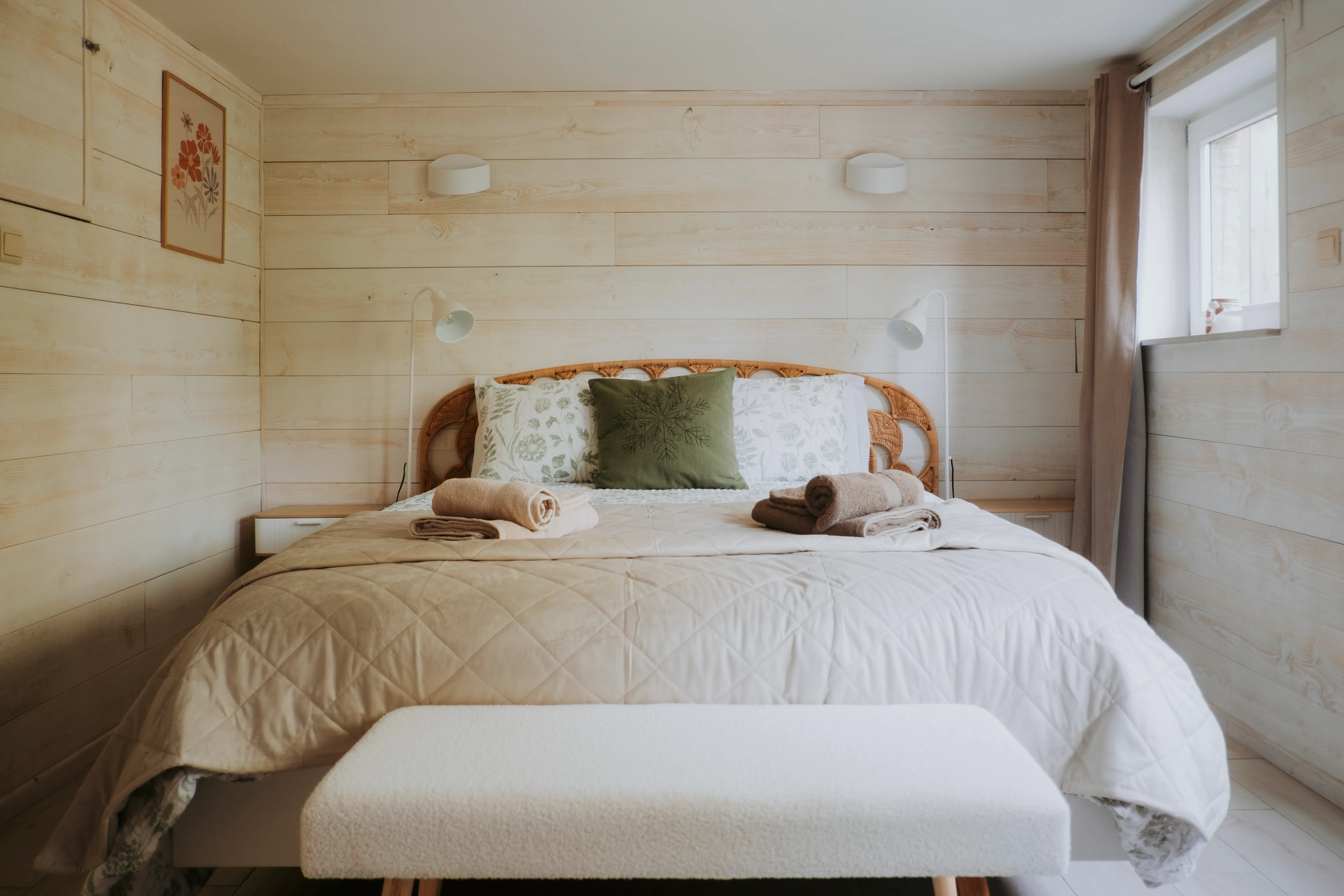 Chambre avec lit de 160 cm